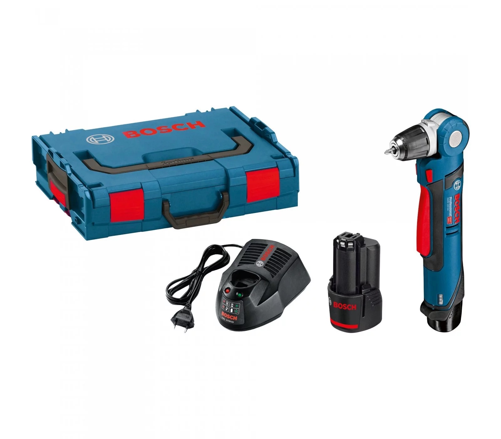 Skrutrekker Bosch GWB 12V-10; 12 V; 2x2,0 Ah batt.
