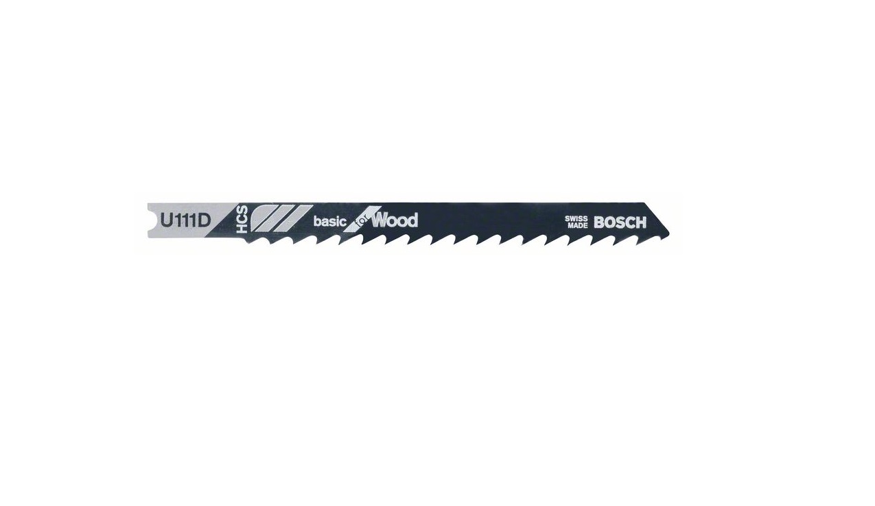 Stikksagblad Bosch U 111 D; 3 stk
