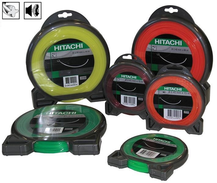 Trimmertråd Hitachi (15mx2mm) Blomsterform
