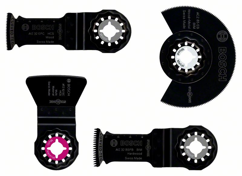 Tilbehørsett Bosch GOP/PMF; 4 stk