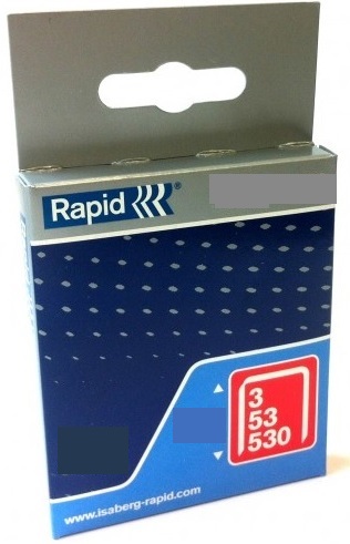 Stifter Rapid; 11,4x14 mm; 1200 stk; type 53