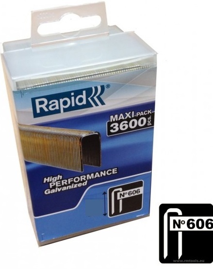 Stifter Rapid; 6x18 mm; 3600 stk; type 606