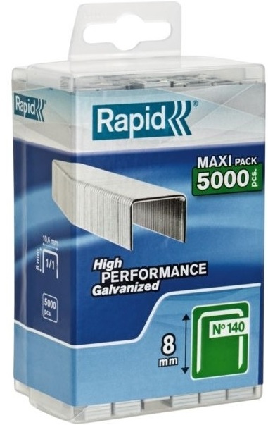 Stifter Rapid; 10,6x8 mm; 5000 stk; typa 140