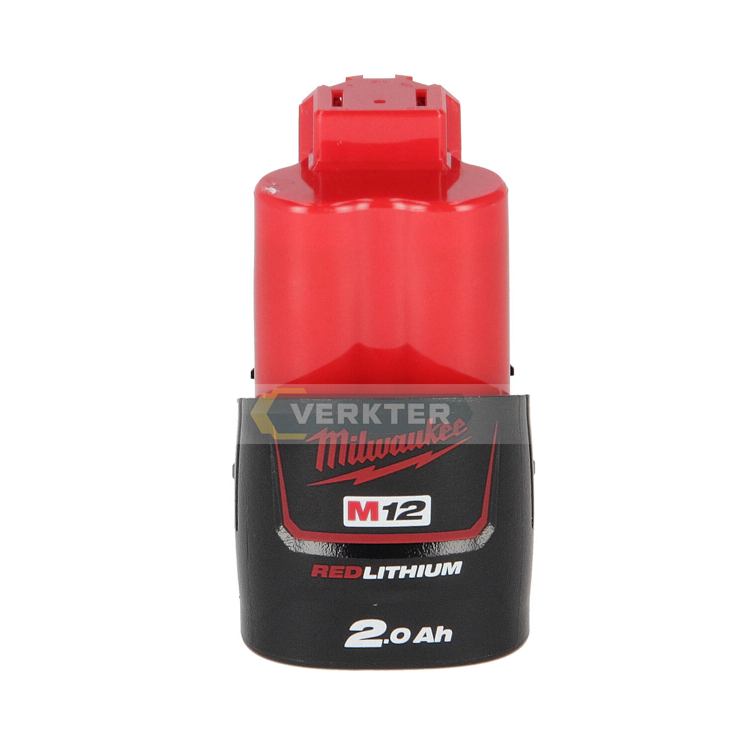 Batteri Milwaukee M12B2; 12 V; 2,0 Ah; Li-Ion