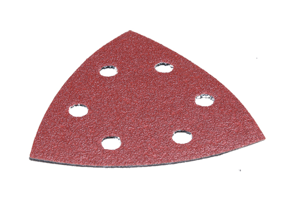 Sandpapir til deltaslipere 93x93 mm; P60/80/100/120/180; 10 stk