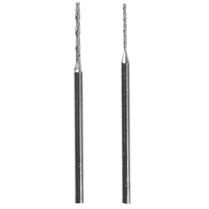 Diamantbor Proxxon; 0,8/1,2 mm; 2 stk