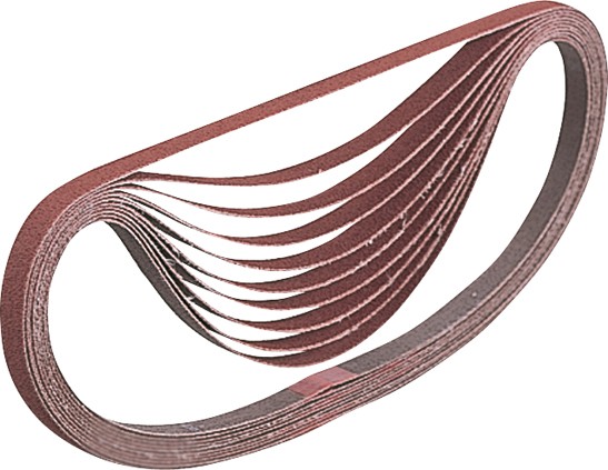 Slipebånd for båndslipere 6x533 mm; K40; 5 stk