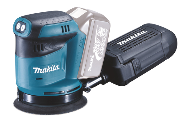 Eksentersliper Makita DBO180Z; 18 V (uten batteri og lader)