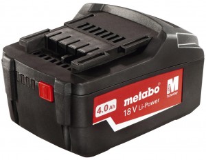 Batteri Metabo Extreme 18V; 4,0 Ah; Li-ion