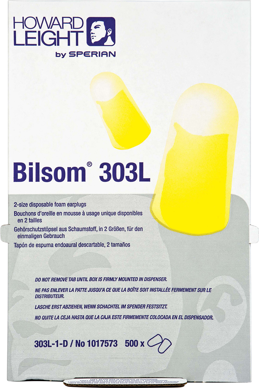 Ørepropper HONEYWELL BILSOM 303L; 500 stk