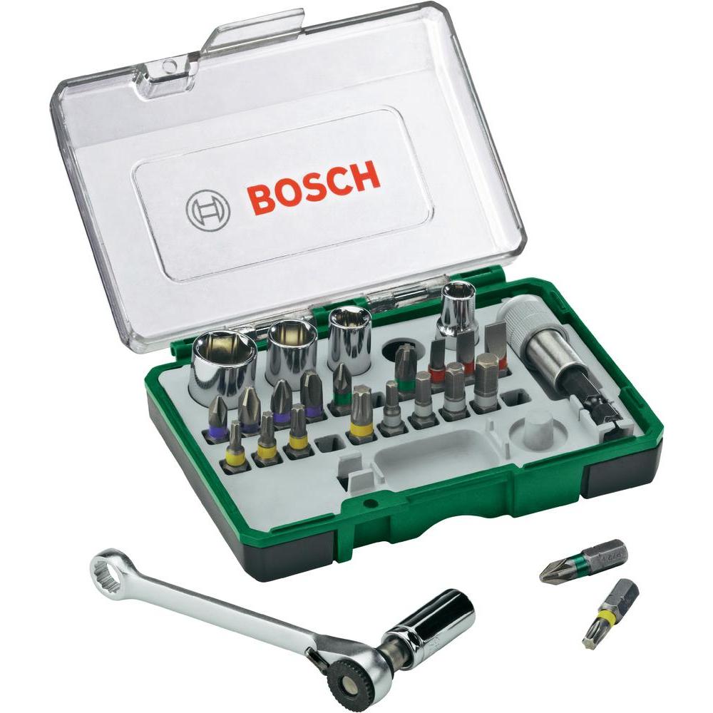 Skrutrekkersett Bosch Promoline Mini; 27 stk