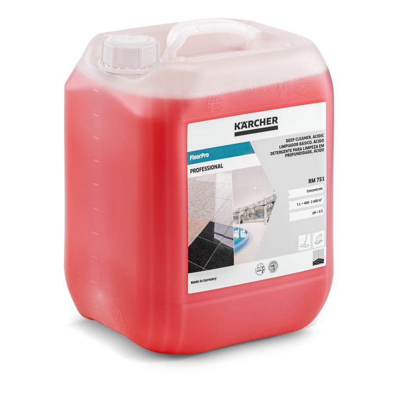 Rengjøringsmiddel med syre Karcher RM 751; 10 l