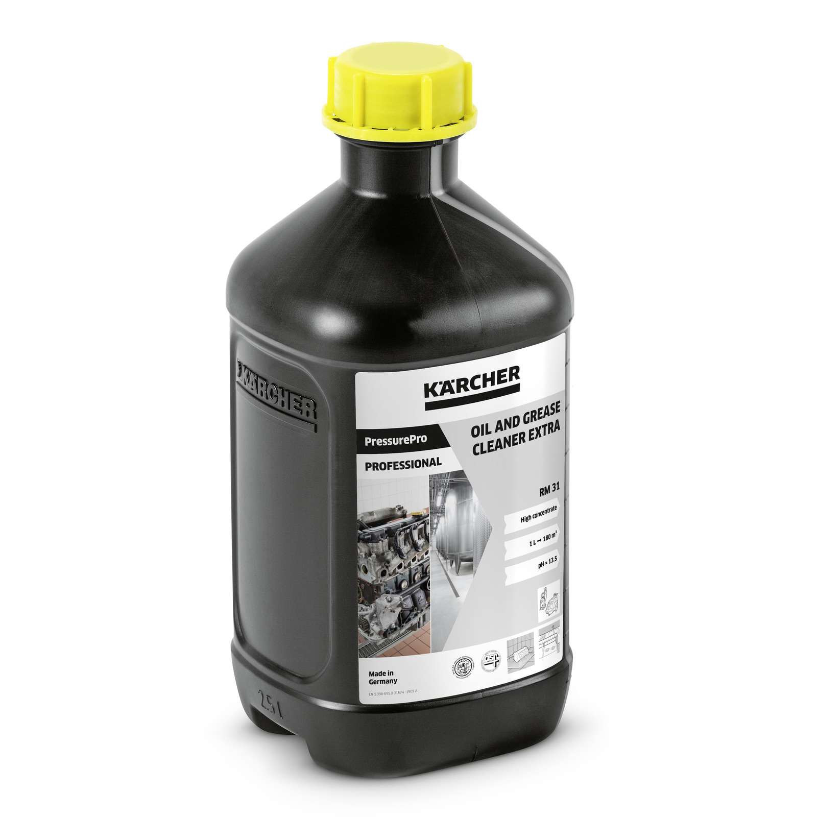 Rengjøringsmiddel med alkalisk konsentrat Karcher RM 31 ASF; 2,5 l