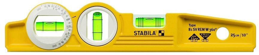 Vaterpass Stabila 81SV REM W360; 25 cm