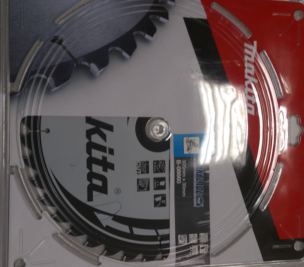 Sagblad for tre Makita; 305x2,3x30,0 mm; Z40; 5°