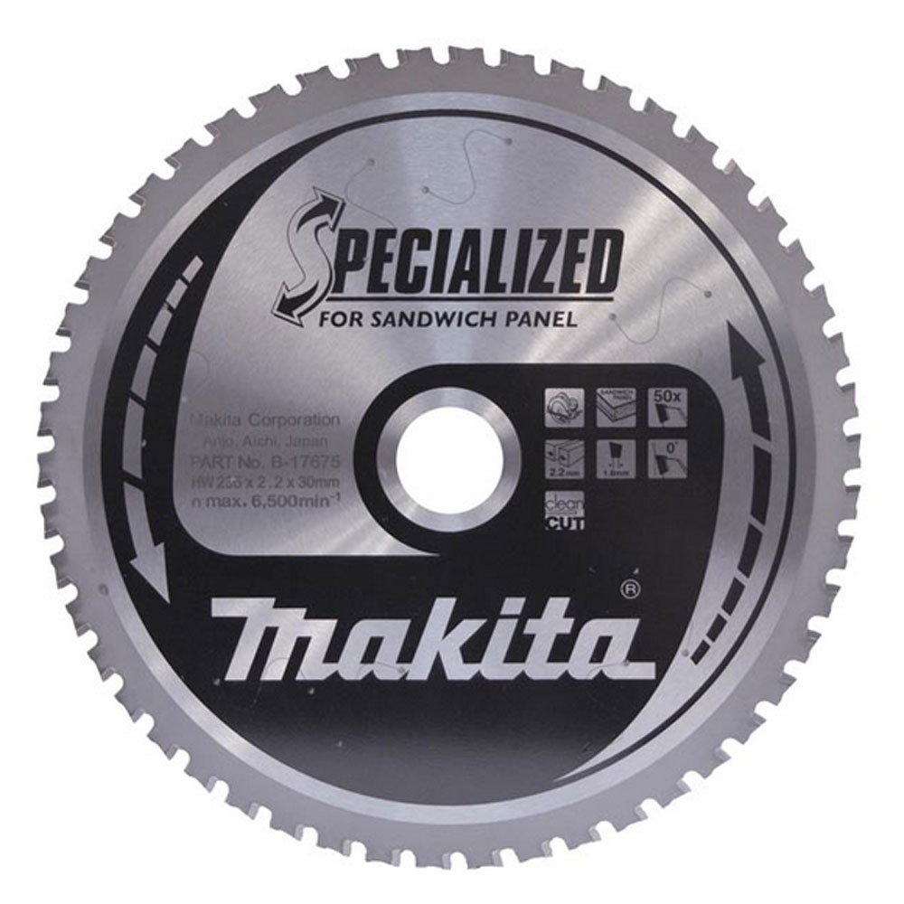 Kappeskive Makita Sandwich; 355x3,2x30,0 mm; Z80; 15°