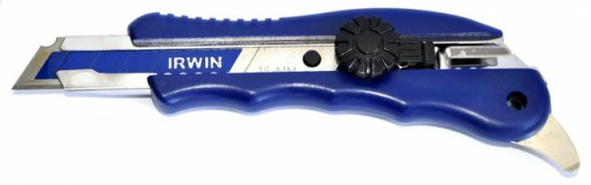 Kniv med utskiftbare blader Irwin Carpet; 18 mm