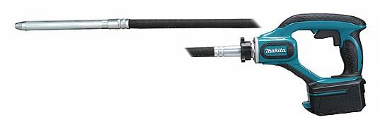 Dypgående sementvibrator Makita DVR350Z; 18 V (uten batteri og lader)