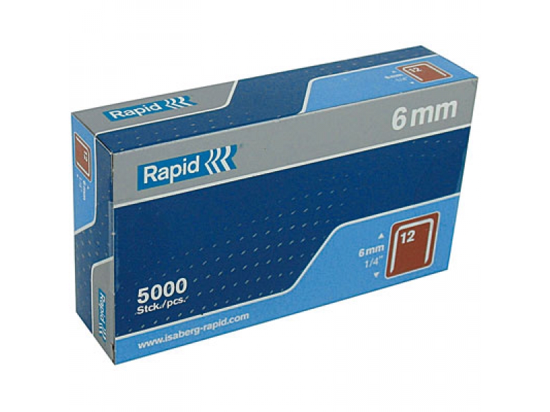 Stifter Rapid; 12,95x6 mm; 5000 stk; type 12