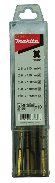Betongborsett Makita; 5/6/8 mm