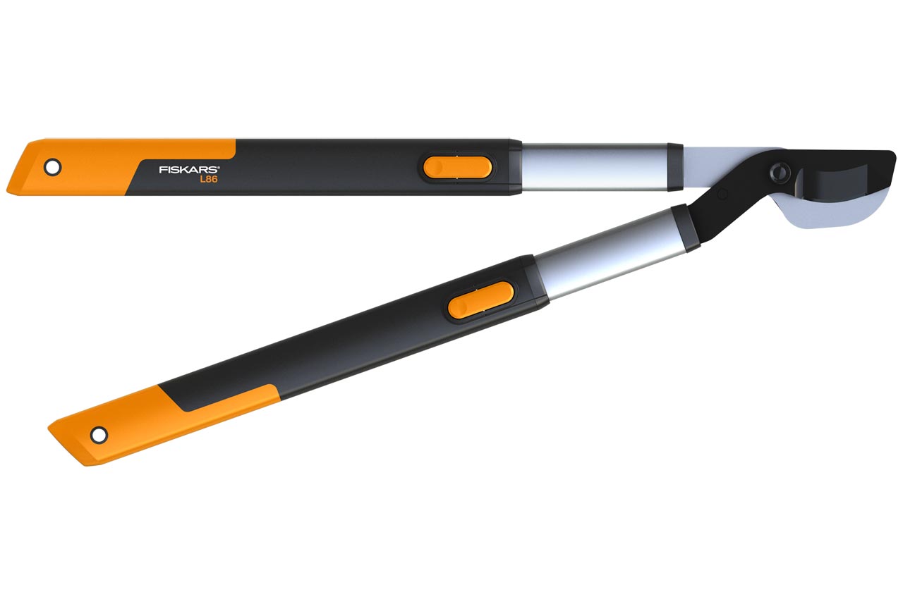 Rydningssaks med motskjær Fiskars SmartFit L86; 665-915 mm; teleskopisk