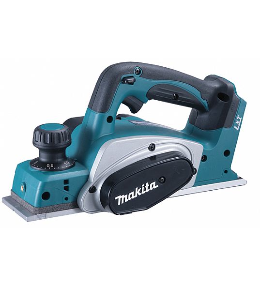 Batteridrevet høvel Makita DKP180Z; 18 V (uten batteri og lader)