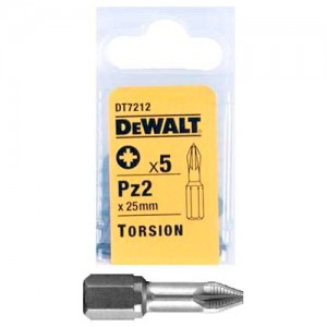 Skrubits DeWalt DT7212; PZ2; 5 stk