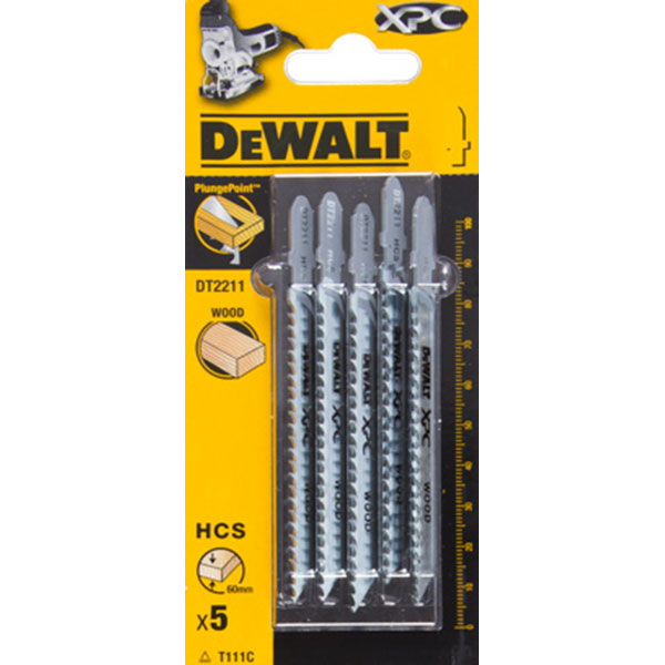 Stikksagblad DeWalt; 5 stk