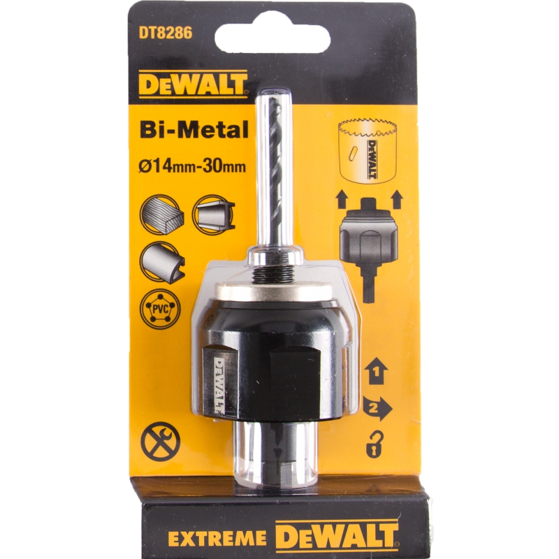 Adapter for hullsag DeWalt DT8286-QZ + sentreringsbor
