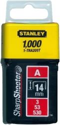 Stifter Stanley; 11,3x14 mm; 1000 stk; type A; galvanisert