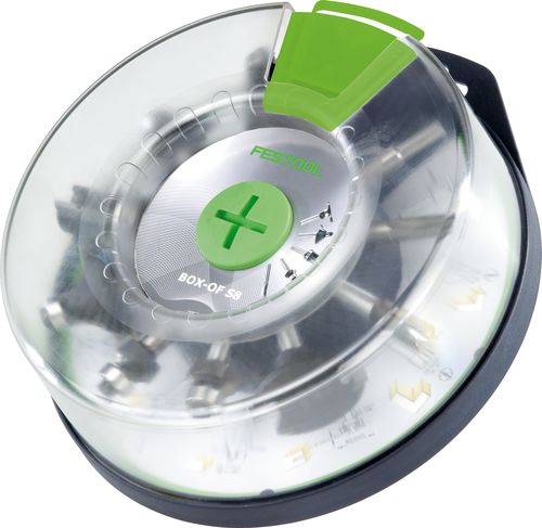Freseborsett Festool Box-OF HW S8 Mix; 10 stk