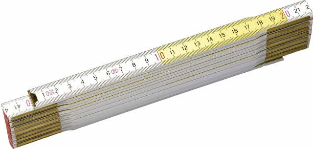 Tre sammenleggbar linjal Stanley; 2 m