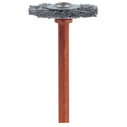 Børste rustfritt stål Dremel 530; 19 mm; 2 stk