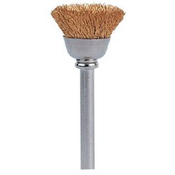 Messingbørste Dremel 536; 13 mm; 2 stk