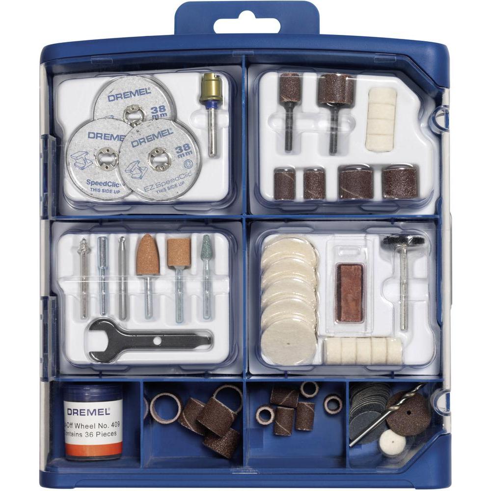 Tilbehørsett 100 deler Dremel 723