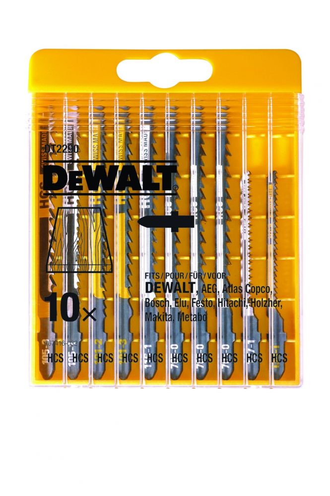 Stikksagblad DeWalt DT2290; 10 stk