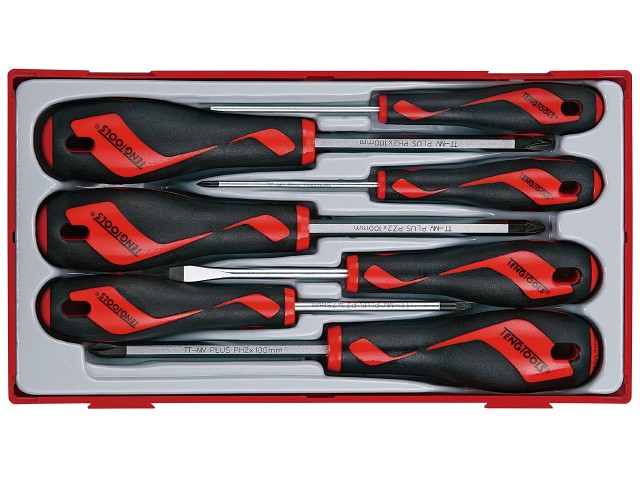 Skrutrekkersett Teng Tools TT917N; 7 stk