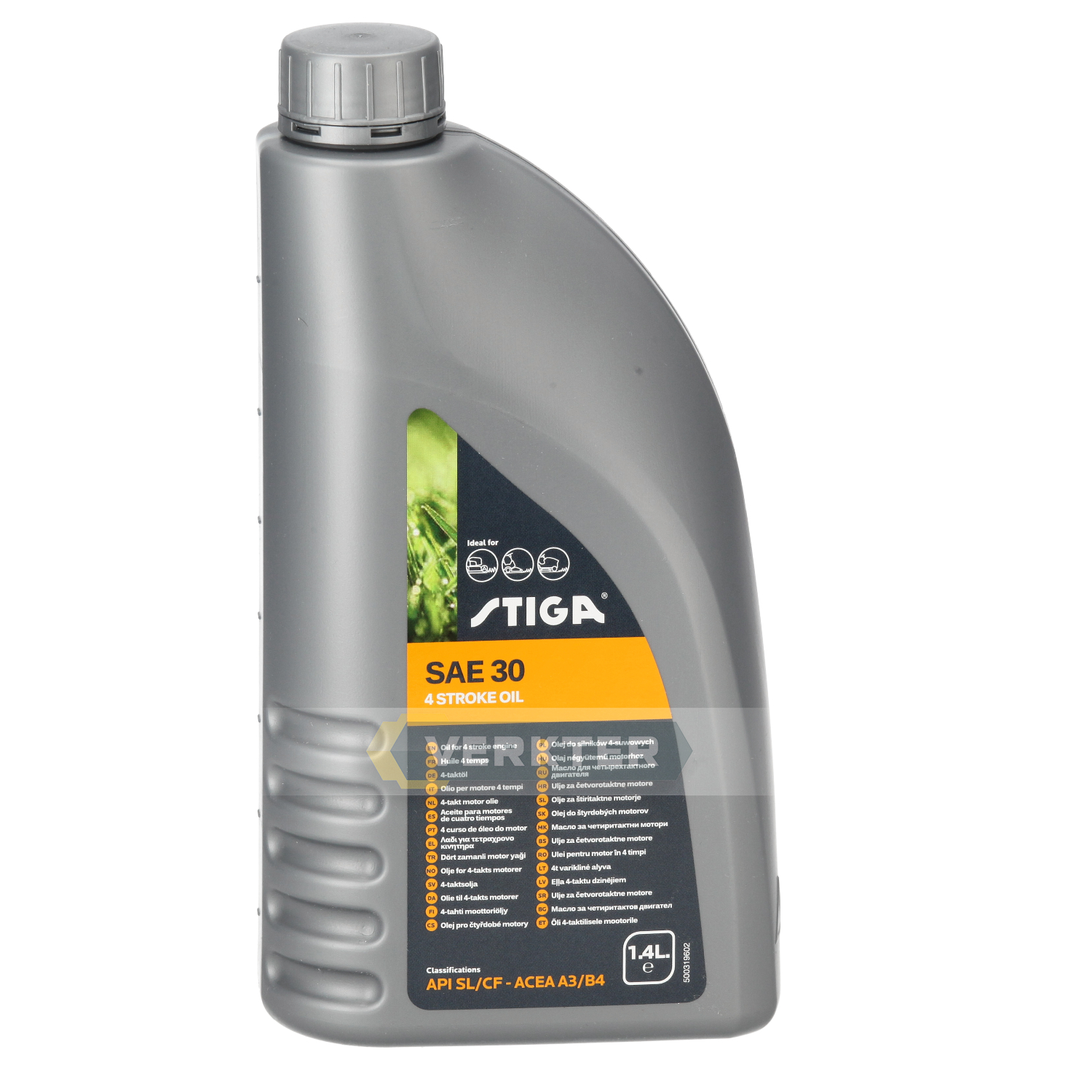 Olje Stiga 4T; 1,4 l; For gressklipper-/plentraktormotorer
