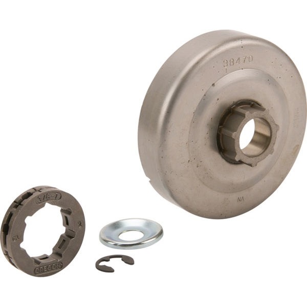 Clutch trommel med utskiftbar drev Oregon 38470x; .3/8”; 7 tenner