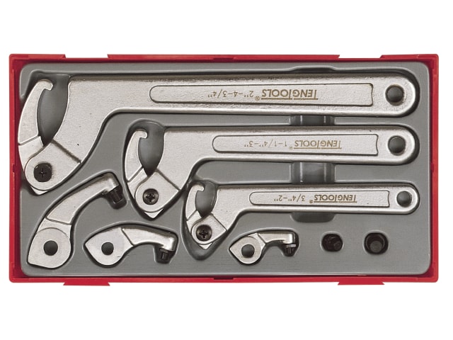 Nøkkelsett Teng Tools TTHP08; 8 stk