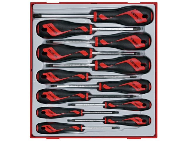 Skrutrekkersett Teng Tools TTD912TXN; 12 stk