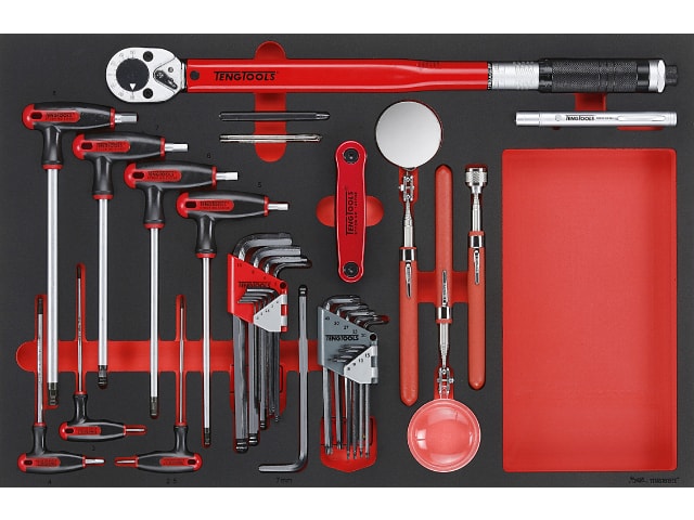 Verktøysett Teng Tools TTEX17; EVA; 17 stk