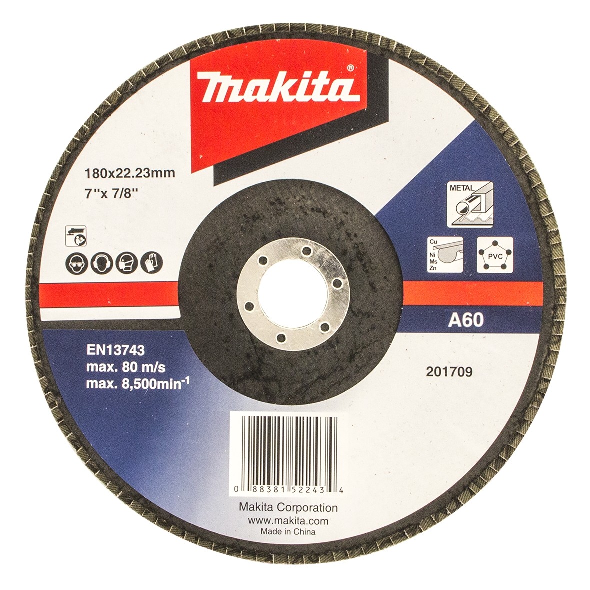 Lamellrondeller Makita Economy; 125 mm; A40