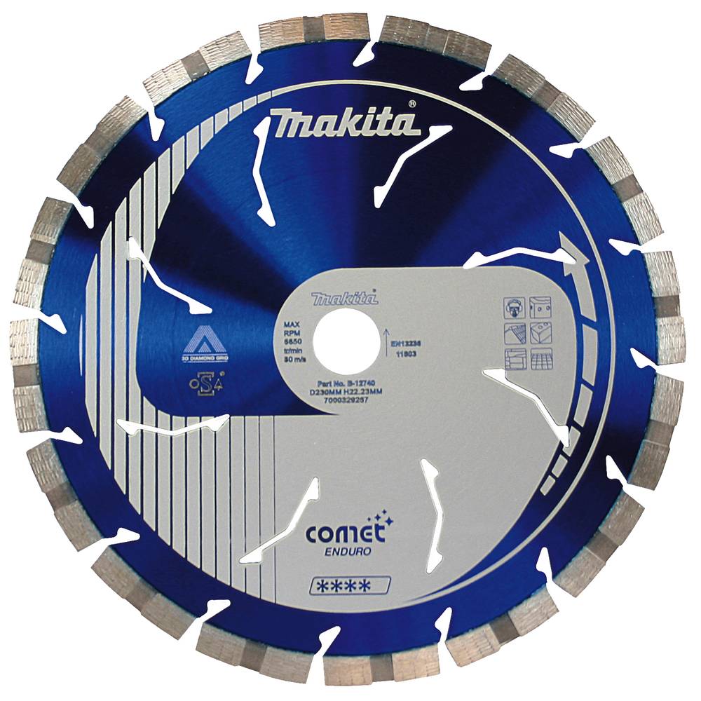Diamantkappeskive Makita Comet Enduro; 230 mm