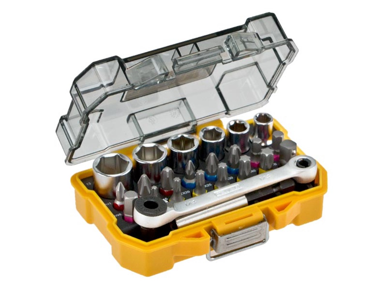 Hylsenøkkelsett DeWalt DT71516-QZ; 24 stk