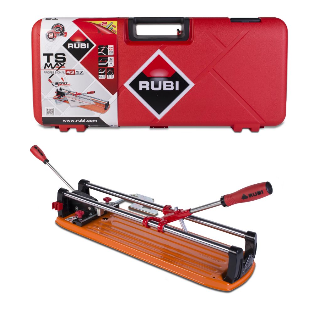 Flisesag manuell Rubi TS-43 MAX + koffert