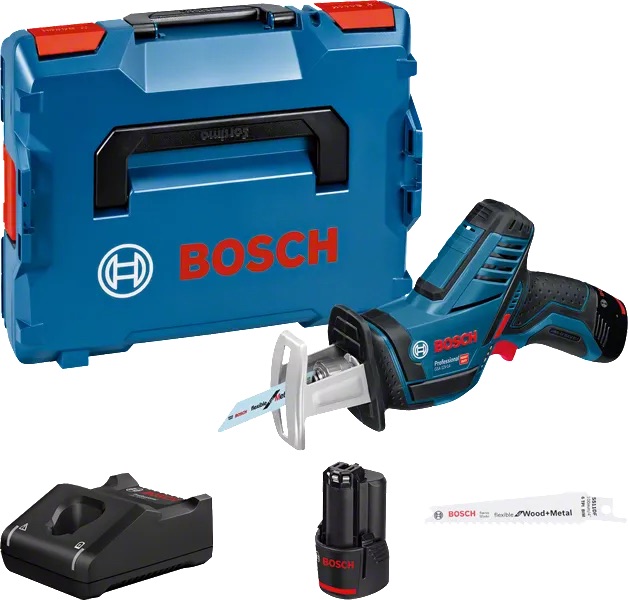 Tigersag Bosch GSA 12V-14; 12 V; 2x3,0 Ah batt.