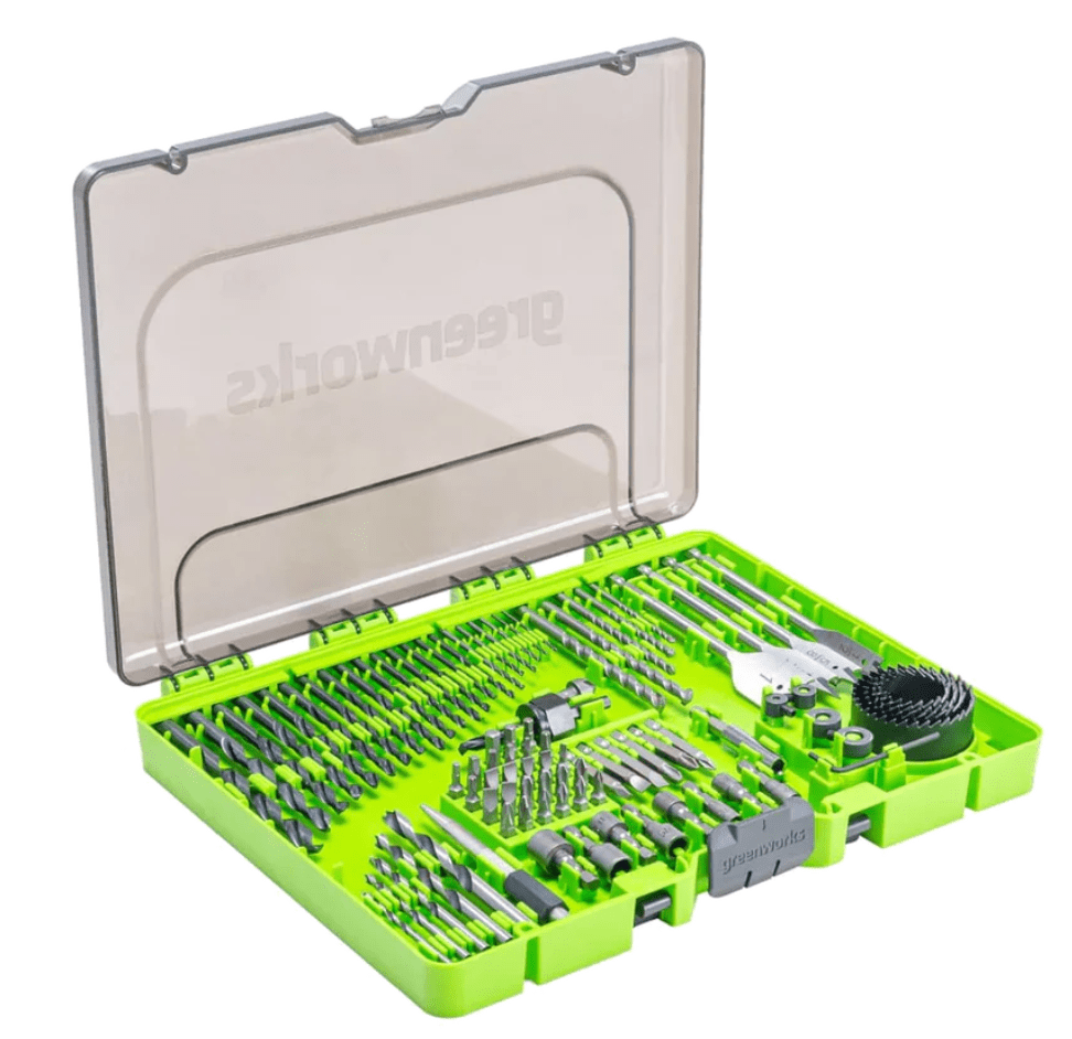 Bor/bitssett Greenworks APT-90DDS-GW; 90 stk